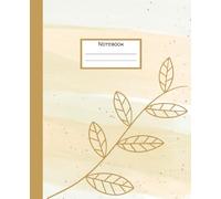 Composition Notebook: Simple and Pretty Plants-Notebook for Children and Adults | 110 pages, 7.5 x 9.25'' (With Niyyah)