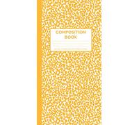 Composition Notebook: Small Dot Grid notebook (Standard Traveler's Notebook Sized Notebook Creamsicle Orange )