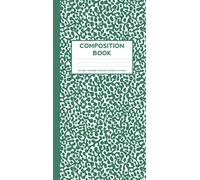 Composition Notebook: Small Dot Grid notebook (Standard Traveler's Notebook Sized Notebook Garland Green)
