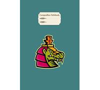 Composition Notebook: sobek egyptian god mascot - 100 pages - 6 x 9 inche