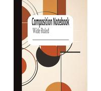 Composition Notebook Tan and Brown: 7.5x9.25, 100 pages BOHO Inspired Notebook for School, Journaling, and Gifting
