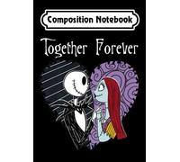 Composition Notebook: The Nightmarezz Before Christmas Jack Sally Together Premium, Journal 6 x 9, 100 Page Blank Lined Paperback Journal/Notebook