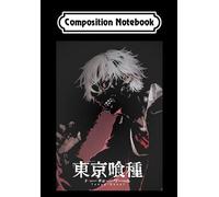Composition Notebook: Tokyo ghoul vector art black 03, Journal 6 x 9, 100 Page Blank Lined Paperback Journal/Notebook