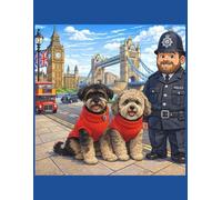 Composition Notebook, Travel Journal, Wide Rule, Dogs, London, 120 pages (Harley & Rowan Adventures)