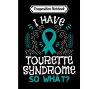 Composition Notebook: TS Awareness Gift Tourette Syndrome Survivor, Journal 6 x 9, 100 Page Blank Lined Paperback Journal/Notebook