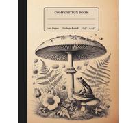 Composition Notebook: Vintage Frog Style / College Ruled / For School, College or Work