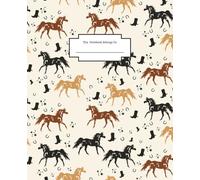 Composition Notebook: Vintage Style Horse Themed 7.5"x9.25" 120 College Ruled Pages