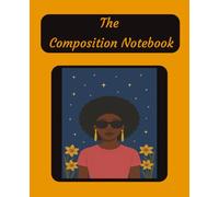 Composition Notebook: Wide Rule, Notebook Primary, 7.5" x 9 3/4" , 80 pages, Back to school Supplies: Wide-Ruled, Durable, and Perfect for School, Work, or Journaling, Black Girl with sunglasses,