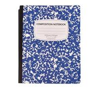 Composition Notebook Wide Ruled - 10.2x7.2in Marble Cover 100 Sheets | B5 Study Notebook,for School Classroom Office Work Homework Journaling Planning