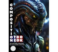 Composition Notebook Wide Ruled: 120 White Paper Pages Gray Lined 60 Sheets for School or College Student Teacher Class Office Work Journal Creative ... Size 8.5 x 11 Inch Alien Predator Warrior 33.