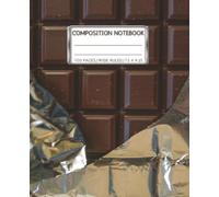 Composition Notebook Wide Ruled: Chocolate Chunk Notes|7.5 x 9.25 inches, 100 Pages| Perfect for Students and Teachers
