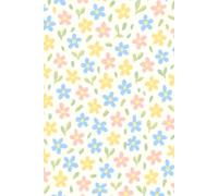 Composition Notebook Wide Ruled: Cute and Colourful Floral Design | Lined Journal for Kids and Adults | School, College, Work and Office