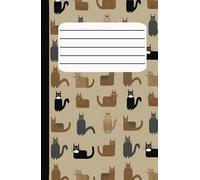 Composition Notebook Wide Ruled For Kids. Cute Cats Design For Boys And Girls. For School Supplies (Cuadernos Escolares), Party Favors, ... 150 pages