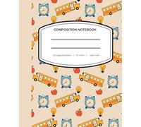 Composition Notebook: Wide Ruled Journal for School, Notes & Writing: 110 Pages | 7.6 x 9.5 Inches | Wide-Ruled Composition Book for Kids, Teens & Students