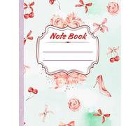 COMPOSITION NOTEBOOK, WIDE RULED PAPER , 7.5" X 9.25", Golden Bloom Notebook, 110 Sheets Page I Journal Note Book , Teen Girls And Boys , Writing Note ... ,Collage Use , University , Work , Office