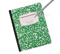 Composition Notebooks - Ruled Writing Journal for School Office | Wide Lined Pages with Durable Cardboard Cover, Sewn Binding Structure, Smooth Paper for Writing Practice and Study Use