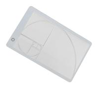 Composition Tools View Finder - Golden Ratio Grid, Portable Artist Viewfinder, Lightweight Compact Gadget | Ideal For Outdoor Urban Sketching Photography Interior Design Amateurs Professionals