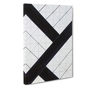 Composition Vol.1 By Theo Van Doesburg Canvas Print | Gallery Wrapped 30mm Frame Wall Art | 30x20 inches | Ready to Hang | Classic Picture | Living Room Bedroom Lounge Office