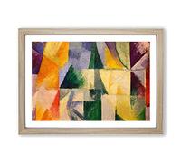 Composition Vol.2 by Robert Delaunay Framed Print | A2 Oak Framed Wall Art | Ready to Hang | Modern Nature Picture | Living Room Bedroom Lounge Office