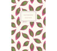 Composition, Wide Ruled Comp Book, Writing Journal Notebook with Lined Paper, Home School Supplies for College Students & K-12, 6x9 inches, 100 Sheets, pink botanical leaves: Botanical Leaves