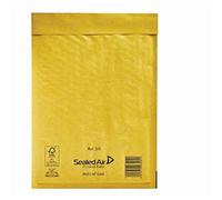 Compost Bag Mail Lite Gold Padded Mailing Bags, Size D/1, Gold, 181mm X 273mm, Box Of 100