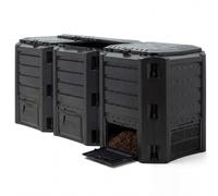 Compost bin Black 1200L 198x72x83cm