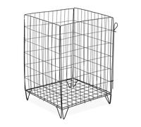 Compost bin Metal Composter 120 litres 20 kg Compost Container Garden Waste Bin