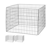 Compost bin Metal Garden Composter Steel Leaf Collector 560 Litres Rust-proof