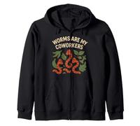 Compost Coordinator Eco Volunteer Green Crew Zero Waste Zip Hoodie