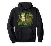Compost Happens, Deal With It Pullover Hoodie