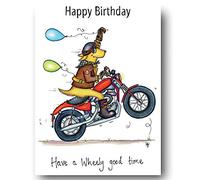 Compost Heap 100% Plastic Free ECO-Friendly Wheely Good Time Humour Greeting Card & Envelope by DrawUK