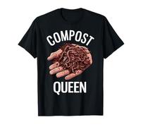 Compost Queen Funny Worm Farming T-Shirt