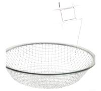 Compost Sifter 30cm 6mm Aperture Metal Riddle(10) | 6mm medium aperture, perfect for compost, separates organic material, construction, silver finish