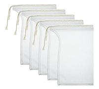 Compost Tea Bag, Pump Strainer Bag with Drawstring, Mesh Filter Bag, 600 µm for Prevents Clogging During The Straining Process (5)