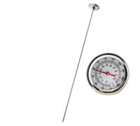 Compost Thermometer, 19.7 Inch Stainless Steel Soil Probe with Large Dial for Celsius and Fahrenheit, Waterproof Garden Tool for Pile Monitoring