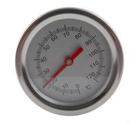 Compost Thermometer with 19.7 Inch Probe, Stainless Steel Soil Gauge for Accurate -10°C to 100°C Readings, Waterproof Dial Des