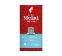 Compostable coffee capsules caffeine-free Julius Meinl INSPRESSO Espresso Decaf for Nespresso 10 pcs