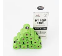 Compostable Dog Poo Bags, Eco-Friendly, Extra Thick, Super Strong, 10 pack, Unscented