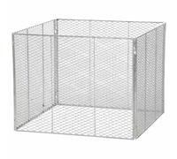 Composter Silo 80x80x70cm Frame Garden Waste Accessories