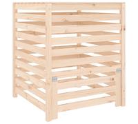 Composter Solid Wood Pine Multi Colours 63.5x63.5x77.5/82.5x82.5x99.5cm vidaXL