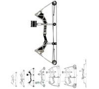 Compound Bow 10 lb/12 lb/16 lb 15-32 lb for Archery High-Elastic Steel Limbs Suitable for Beginners & Hobbyists for Target Shooting Outdoor Practice (type5)