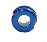 Compound Bow Peep Sight Made of Aluminum Alloy Featuring Two Hole Size Choices 1/4 inch and 3/16 inch for Accuracy (3/16 Blue)