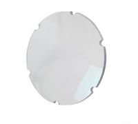 Compound Bow Scope Lens Sight Power Lens Resin Peep Replacement 6x 8x Magnification 45mm Optic Clear Light Transmittance for Long Distance Aid(8X)