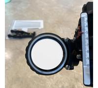 Compound Bow Sight 8X Resin Scope Lens 45mm Diameter Power Lens Accessory for Enhanced Distance Viewing and Accurate Targeting