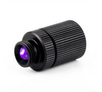 Compound Bow Sight Light with White LED 9mm for Hunting, Plastic Outdoor Accessory, Compact Design, Includes 3 Button Batteries