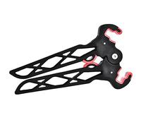 Compound Bow Stand Foldable Portable Archery Bow Stand Compound Bow Holder Rack mount for archery target shooting (long)