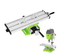 Compound Drilling Sliding Table - High Precision Adjustable Rail Multifunction Bench System | Versatile Machine Support for Manufacturing Projects, DIY, Constr