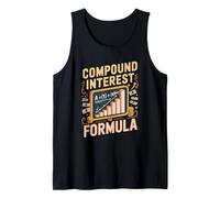 Compound Interest Formula Investor Finance Nerd Tank Top