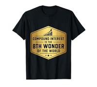 Compound Interest is The 8th Wonder of The World Finance T-Shirt