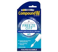 Compound W Freeze Off Wart Removal System - Effectively Removes Warts in As Few As One Treatment - 8 Disposable Applicators